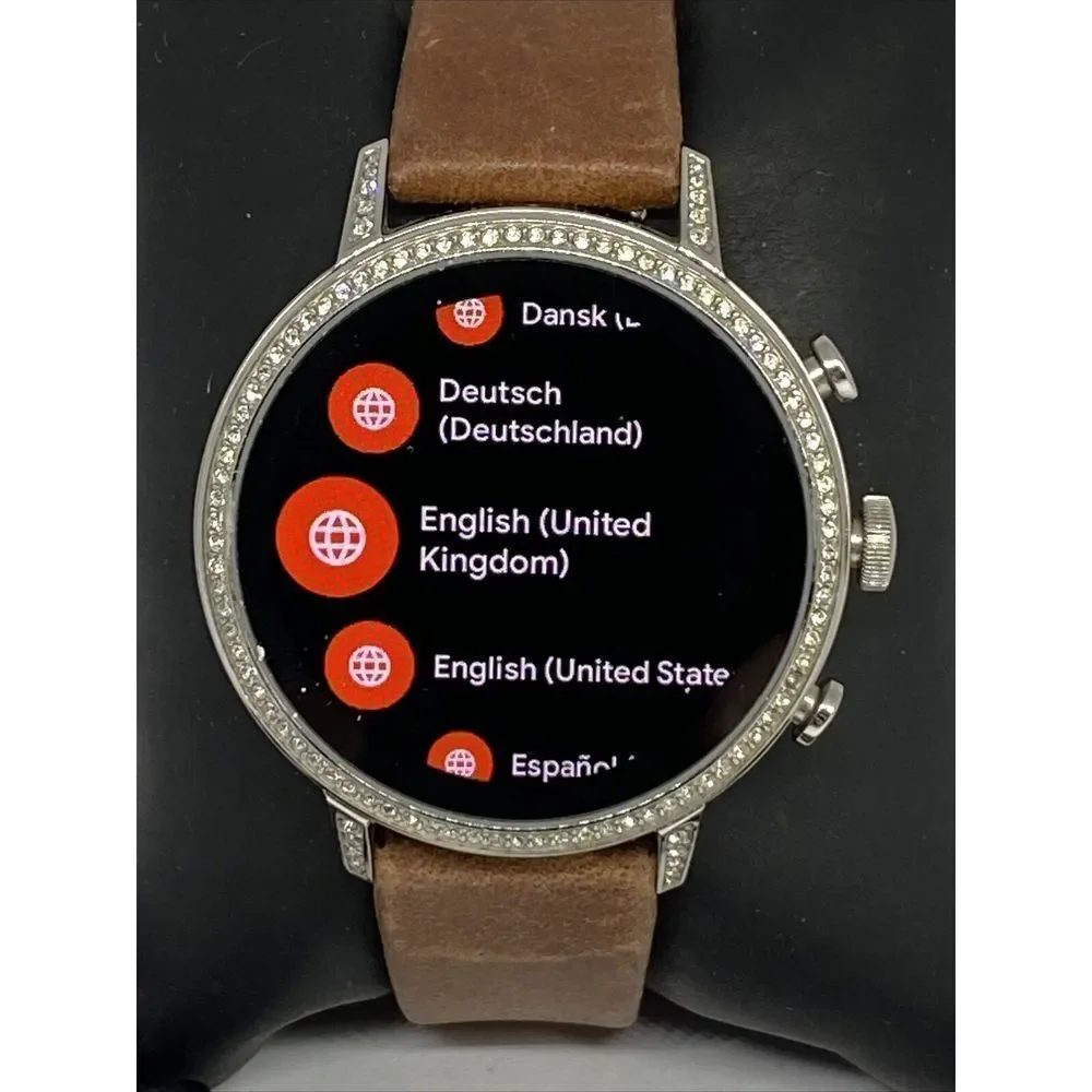 Fossil Gen 4 Authentic Genuine Digital Dial Smart Wrist Watch FTW6015 NP106